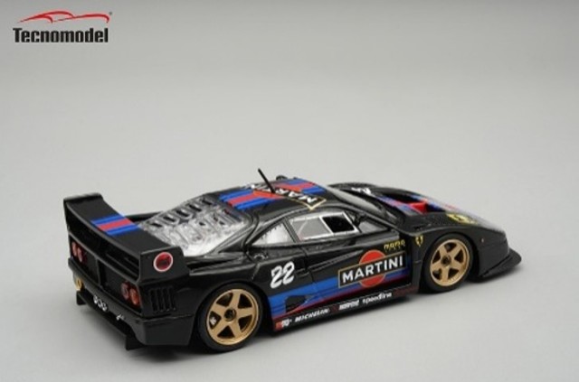 新品 TM43-67F テクノモデル 1/43 フェラーリ F40 LM 1996 ブラック