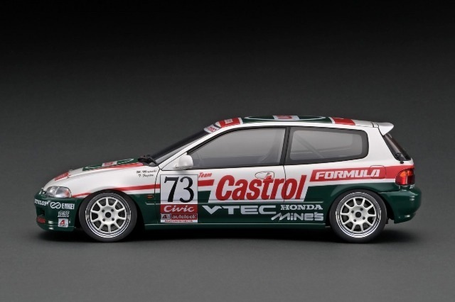 新品 IG3052 イグニッションモデル 1/18 Castrol CIVIC (#73) 1994 N1