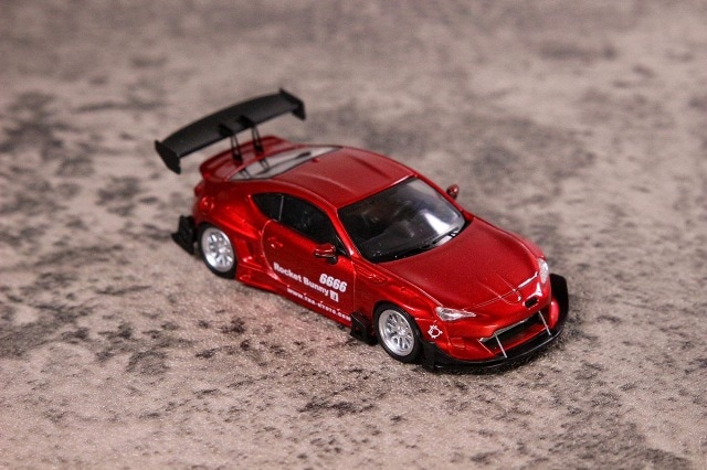 Scalemini 1:64 GR86 Spoon Rocket Bunny Sport Model Diecast