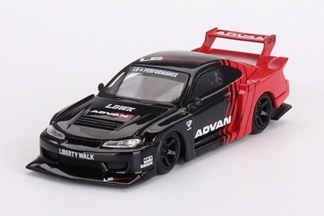 新品 MGT00649-R TSM MINI-GT 1/64 日産 Nissan シルビア(S15) LB
