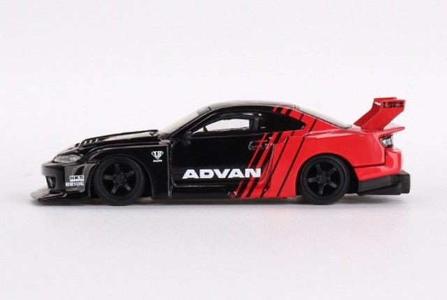 新品 MGT00649-R TSM MINI-GT 1/64 日産 Nissan シルビア(S15) LB