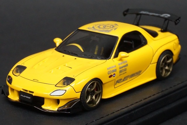 1/43 ˥åǥ IG1338 ޥĥ RX-7 (FD3S) RE Amemiya Yellow