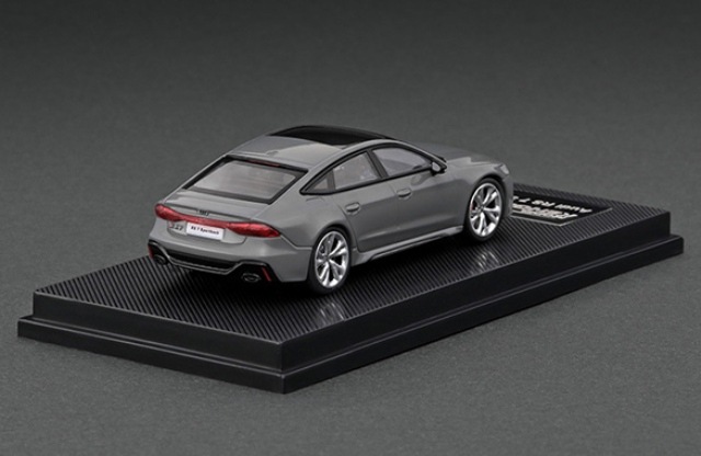取寄せ KF034-3 KENGFai 1/64 アウディ Audi 2021 RS7 C8 Grey , Boost