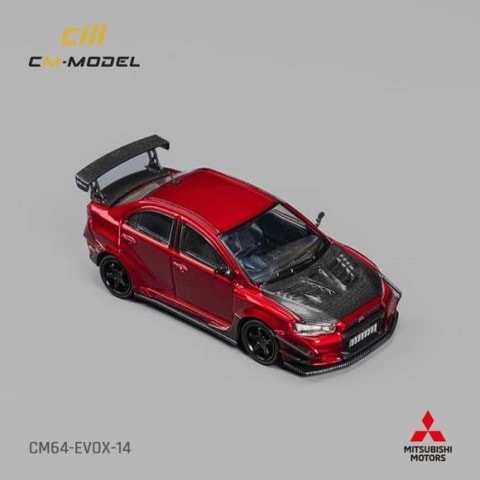 新品 CM64-EVOX-14 CM-Model 1/64 三菱 ランサー