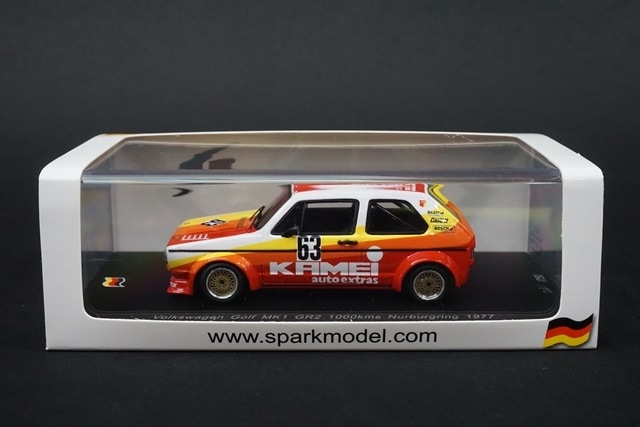 1/43 スパーク SG031 Volkswagen Golf MK1 GR2 1000kms Nurburgring