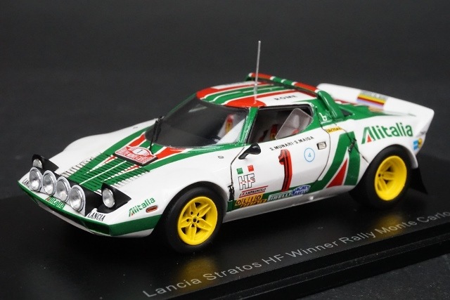 1/43 スパーク S9090 ランチア ストラトス HF #1 モンテカルロ 優勝
