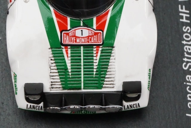 三和のランチア・ストラス　ジャンク品 1/43 スパーク S9090 ランチア ストラトス HF #1 モンテカルロ 優勝