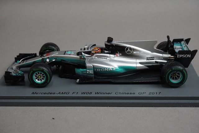 1/43 ���ѡ��� S5030 ��륻�ǥ�AMG F1 W08 ���GP ͥ�� 2017 #44 L.�ϥߥ�ȥ�