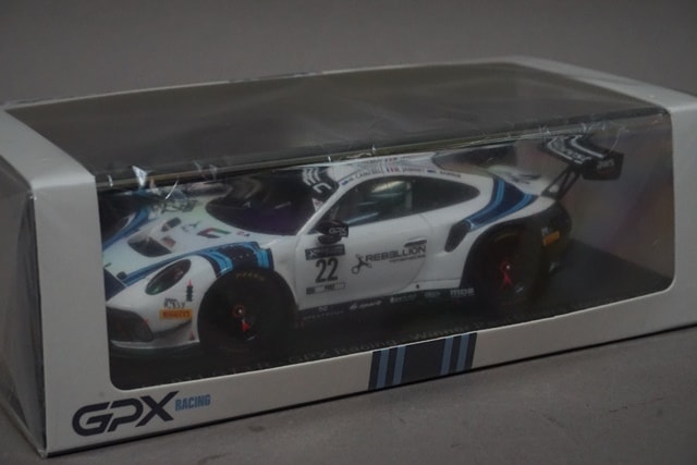 1/43 スパーク SP372 ポルシェ 911 GT3 R #22 GPX Racing Winner Paul