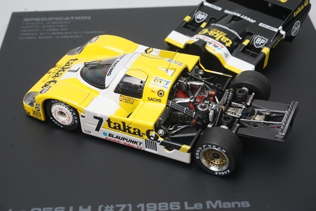 1/43 HPI 8034 ポルシェ 956 LH ルマン 1986 #7 タカキュー, Boost