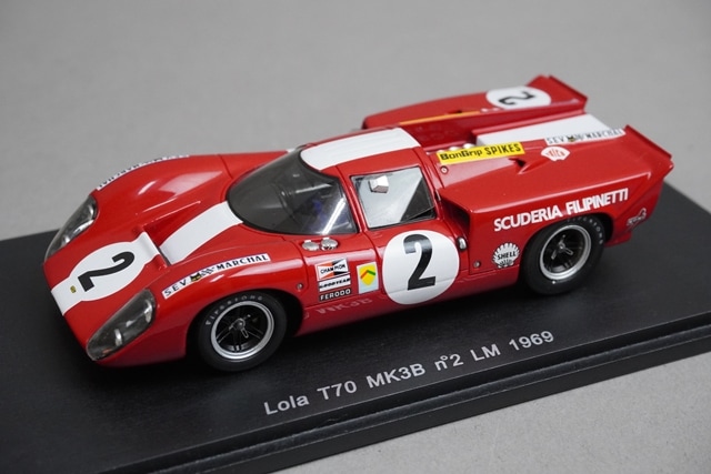 1/43 スパーク S1434 ローラ T70 MK3B ルマン 1969 #2, Boost Gear