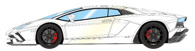ͽ�� TM005A �ᥤ�����å�/��������64 1/64 ���ܥ륮���� Lamborghini Aventador S 2017 �ӥ��󥳥��ѥꥹ (�ѡ���ۥ磻��)