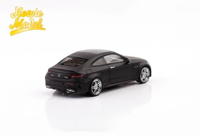 予約 Howie Model HM 1/64 Benz AMG C63s coupe Black Warrior (Matte