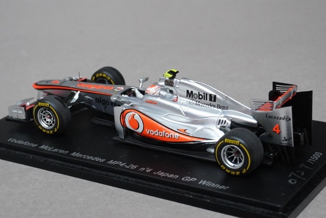 マクラーレンミニカーまとめ売り 1/43 スパーク SJ007 ボーダフォン マクラーレン メルセデス MP4