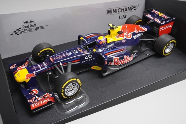 MINICHAMPS レッドブルレーシング RB6限定版 1:18 ミニチャンプス 1/18 レッドブル RB6 S.ベッテル ブラジルGP