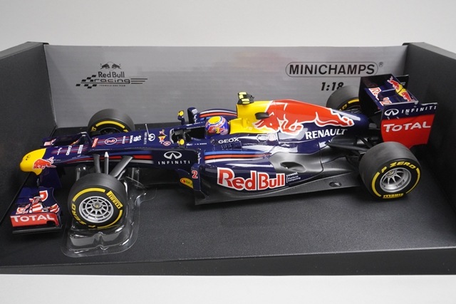 1/18 ミニチャンプス 110120002 レッドブルレーシング ルノー RB8 2012