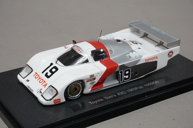 1/43 エブロ 44478 トヨタ トムス 83C 富士 1000Km 1983 #19, Boost