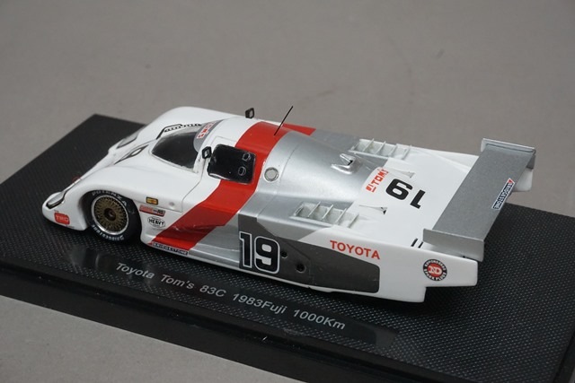 トム 1/43 エブロ 44478 トヨタ トムス 83C 富士 1000Km 1983 #19, Boost