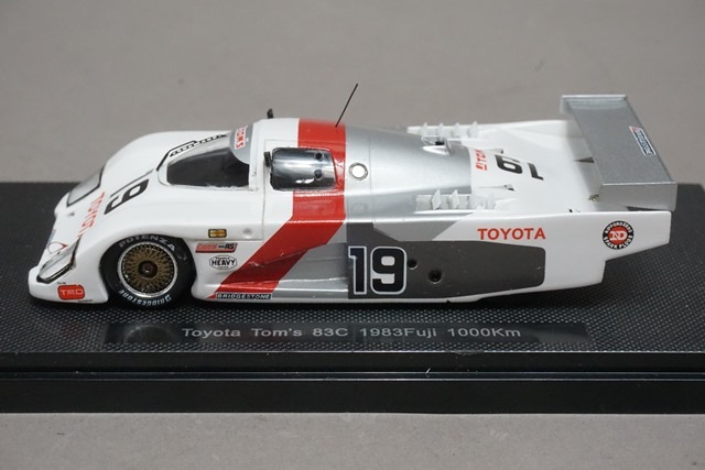 1/43 エブロ 44478 トヨタ トムス 83C 富士 1000Km 1983 #19, Boost