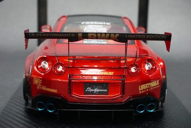 イグニッションモデル 1/18 日産 GT-R (R35)IG1532 オレンジ IG1532 1/18 TOP SECRET GT-R (R35) Orange | LINE UP | [公式