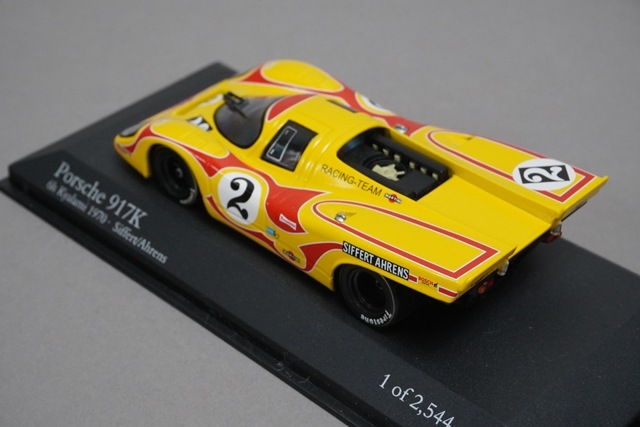 1/43 ミニチャンプス 430706792 ポルシェ 917K 6h Kyalami 1970