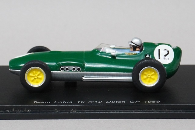 1/43 スパーク S1837 ロータス 16 オランダ GP 1959 #12, Boost