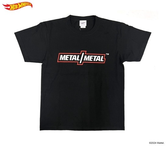 新品 HWP69188 ホットウィール ライセンスTシャツ Metal Metal S