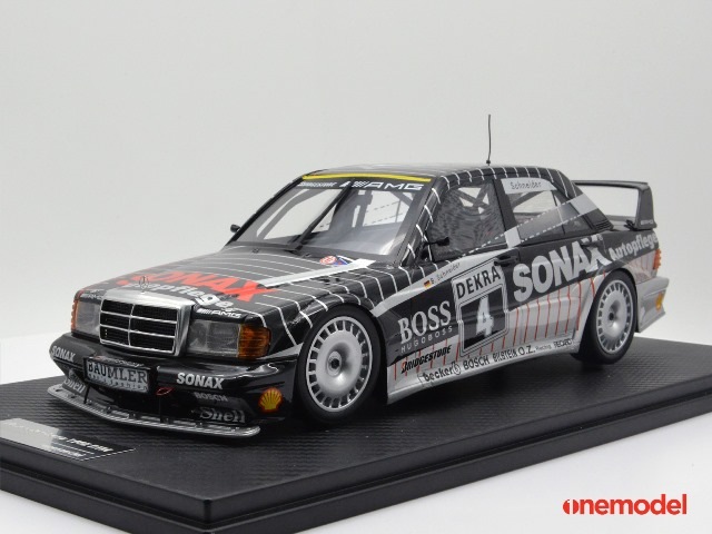 新品20A03-01 onemodel 1/18 メルセデス ベンツ 190E EVO2 1992