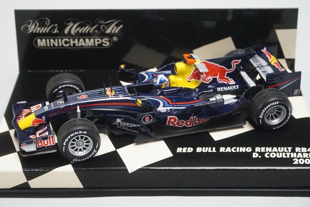 1/43 ミニチャンプス 400080009 レッドブルレーシング ルノー