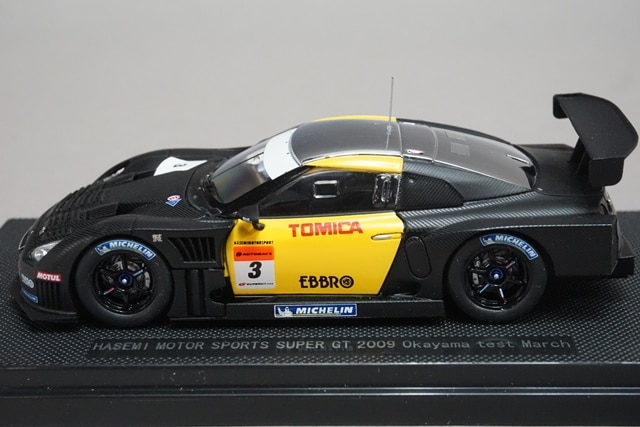 1/43 エブロ 44270 ハセミ モータースポーツ スーパーGT500 岡山