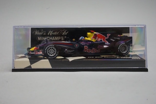 Red Bull Mini 2008 ミニカー レッドブル 1/43 Spark 1:43 Mini Year 2008 Red Bull blue / silver S2651 model