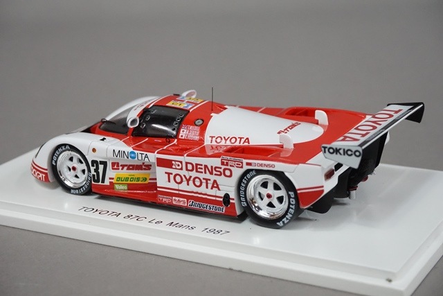 SPARK 1/43 TOYOTA 87C ルマン 1987 MODELCARSWHOLESALE.COM