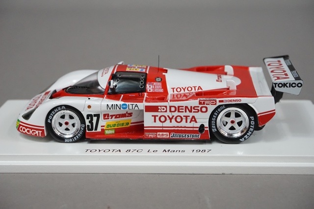 SPARK 1/43 TOYOTA 87C ルマン 1987 SPARK 1/43 TOYOTA 87C ルマン 1987 SPARK 1/43 TOYOTA 87C Le