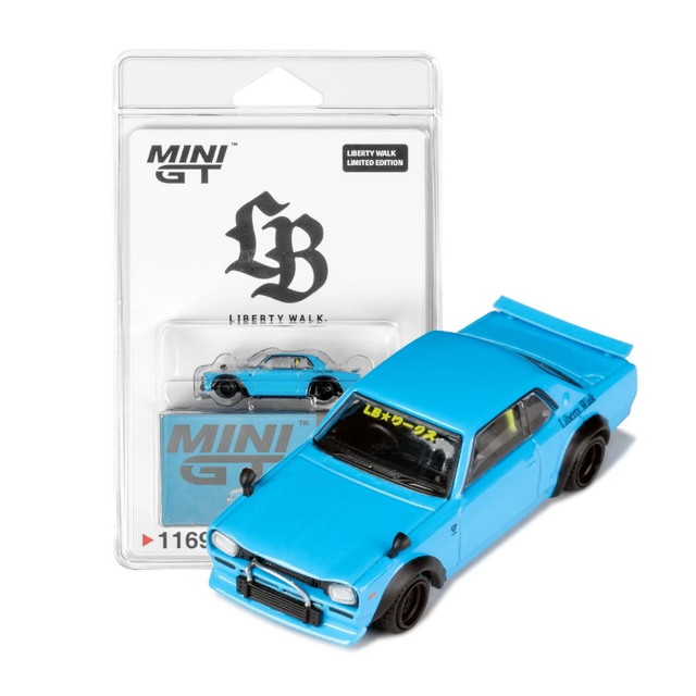 新品 MC299-SB TSM MINI-GT 1/64 日産 LB Works NISSAN Skyline