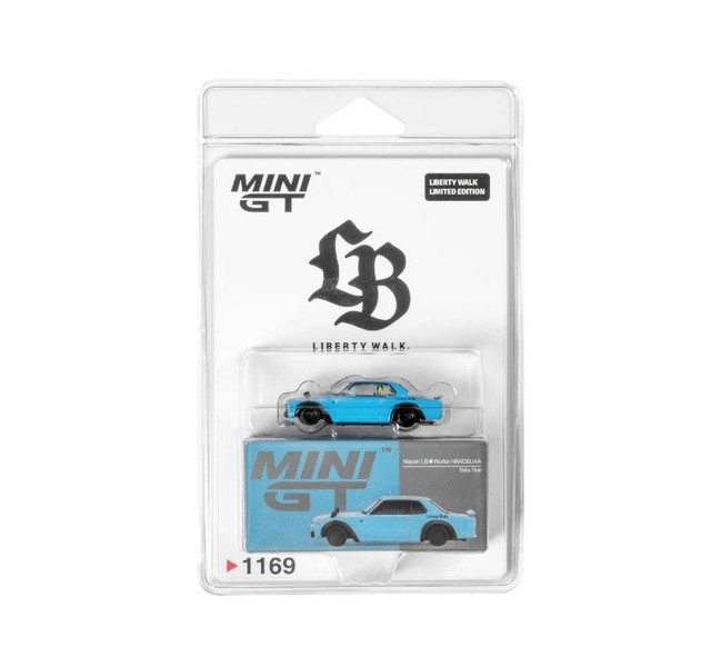 新品 MC299-SB TSM MINI-GT 1/64 日産 LB Works NISSAN Skyline