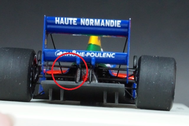 1/43 スパーク S2976 ローラ LC89 フランスGP 1989#29 E.ベルナール