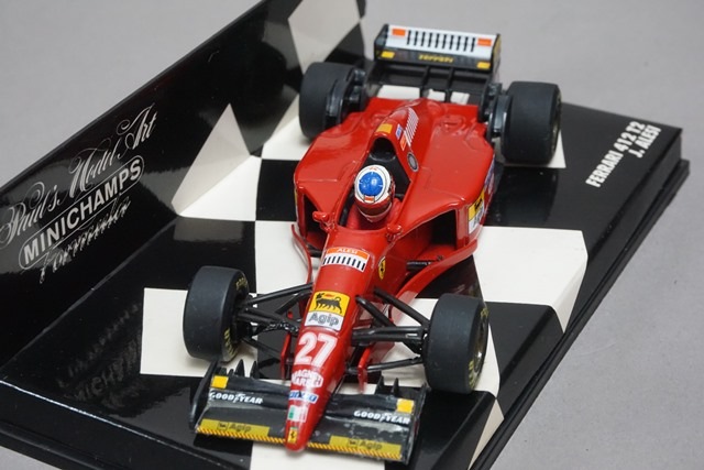 ミニチャンプス　Jean Alesi　LIMITED EDITION ck-modelcars-video: Jean Alesi Tyrrell 018 #4 Japan GP