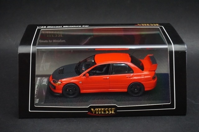 1/43 VITESSE 29370 三菱 ランサー エボリューション IX レッド, Boost