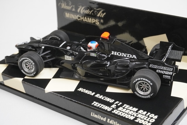 ブリヂストン ホンダ F1カー ミニカー 1/43 ブリヂストン ホンダ F1カー ミニカー 1/43