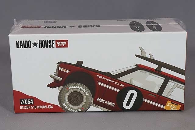 新品 KHMG054 TSM MINI-GT 1/64 日産 ダットサン KAIDO 510 ワゴン