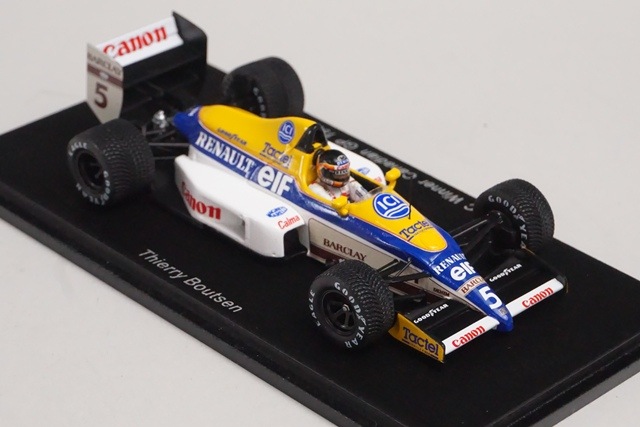 1/43 ���ѡ��� S4322 �����ꥢ�ॺ FW12C ���ʥ� Canadian GP 1989 ͥ�� #5 T. �֡��ĥ���