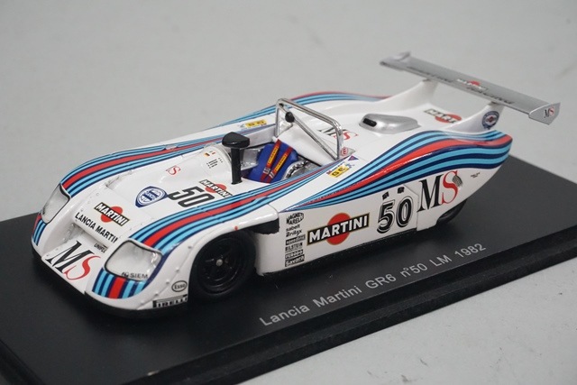 【希少・美品】スパーク 1/43 ランチア マルティーニ GR6 ルマン 1/43 スパーク S0661 ランチア マルティーニ GR6 LM 1982 #50 デカール