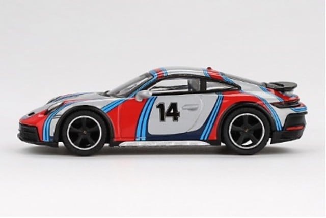 新品・未開封 限定 MINIGT Porsche 911ダカール 左ハンドル MINI GT 1/64 ポルシェ 911 ダカール シェードグリーン