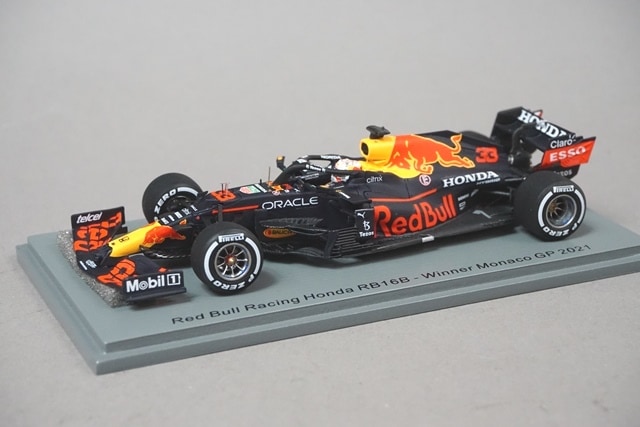1/43 スパーク S7676 レッドブルレーシング ホンダ RB16B モナコGP
