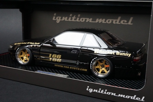 1/18 イグニッションモデル IG1131 日産 Rocket Bunny S13 V1 ブラック