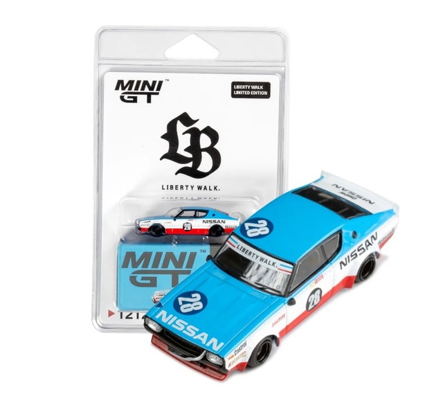 新品 MC186-RC TSM MINI-GT 1/64 日産 Nissan Skyline Kenmeri Liberty
