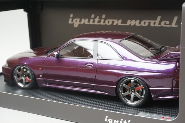 1/18 ˥åǥ IG1312  饤 GT-R (R33) V-spec Midnight Purple