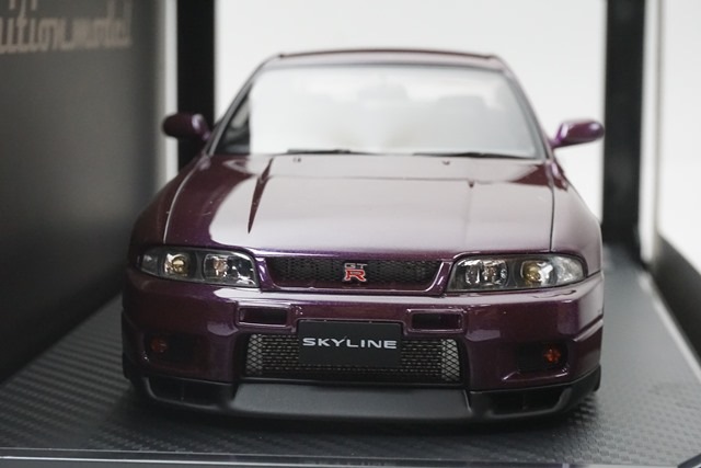 1/18 ˥åǥ IG1312  饤 GT-R (R33) V-spec Midnight Purple