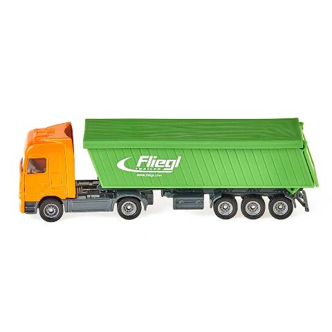 新品 SK1796 ジク SIKU 1/87 屋根付きトレーラートラック , Boost Gear