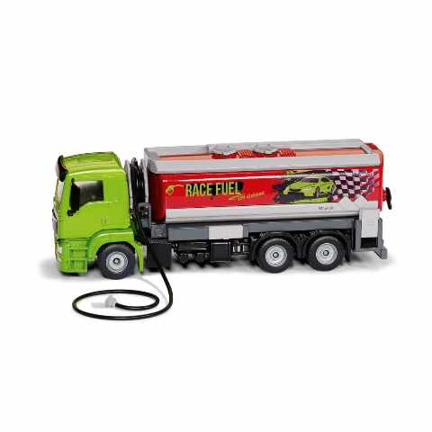 新品 SK2716 ジク SIKU 1/50 MAN レーシングカー用タンクローリー